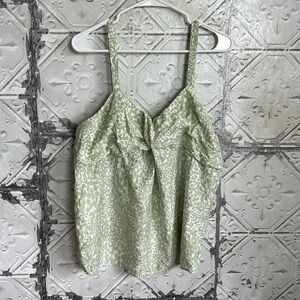Simply very Vera wang green splotch tank